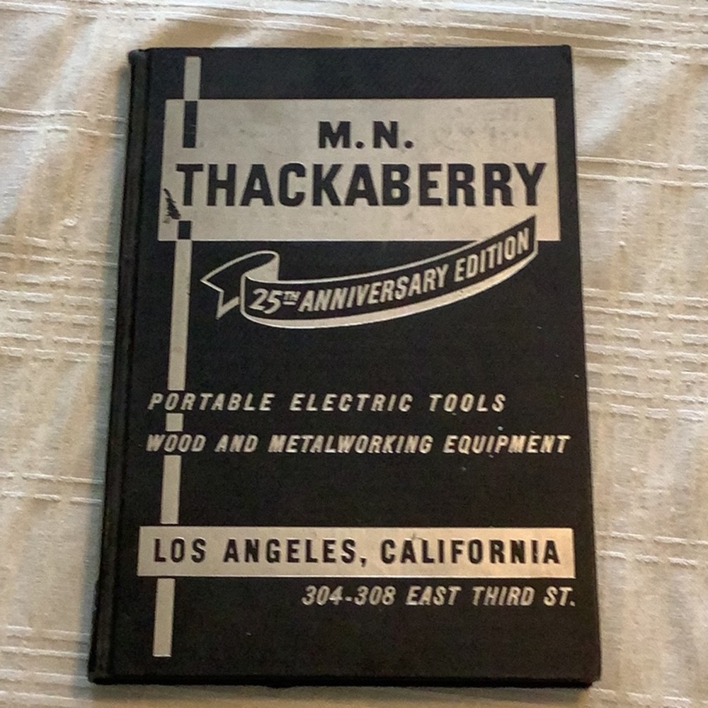 M.N. Thackaberry 25th Anniversary Edition Catalog (1948)